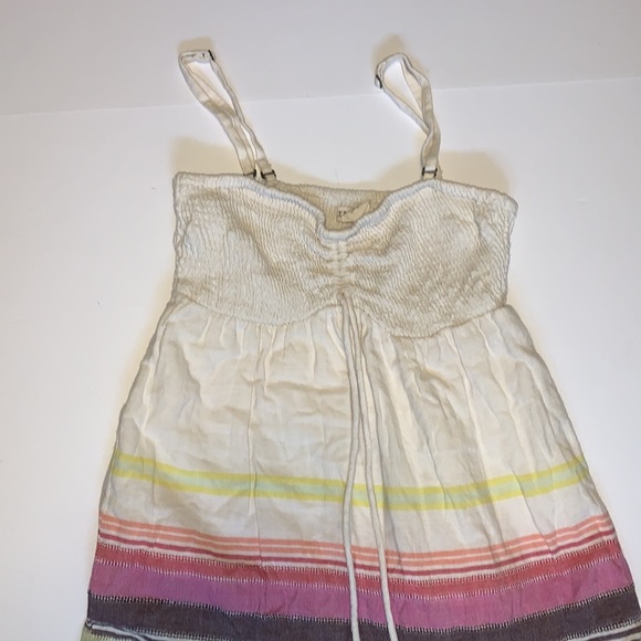 Billabong Boho Striped Cotton Dress - Women’s Size Small - Picture 3 of 7